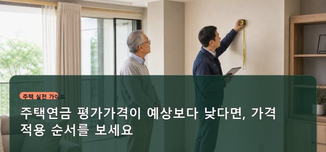 주택연금 평가가격이 예상보다 낮다면, 가격 적용 순서를 보세요 주택연금 평가가격이 예상보다 낮다면, 가격 적용 순서를 보세요