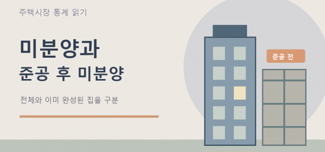 미분양과 준공 후 미분양, 같은 달에 반대로 움직일 수 있는 이유 미분양과 준공 후 미분양, 같은 달에 반대로 움직일 수 있는 이유